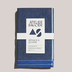 Atelier Saucier Atelier Saucier Reclaimed Cloth Napkin Set