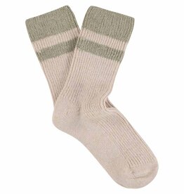 Women's Cashmere Blend Stripe Socks