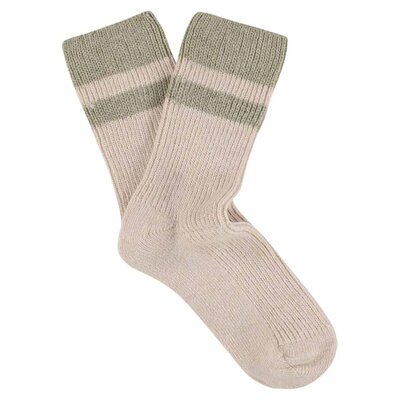 Women's Cashmere Blend Stripe Socks