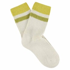 Women's Cashmere Blend Stripe Socks
