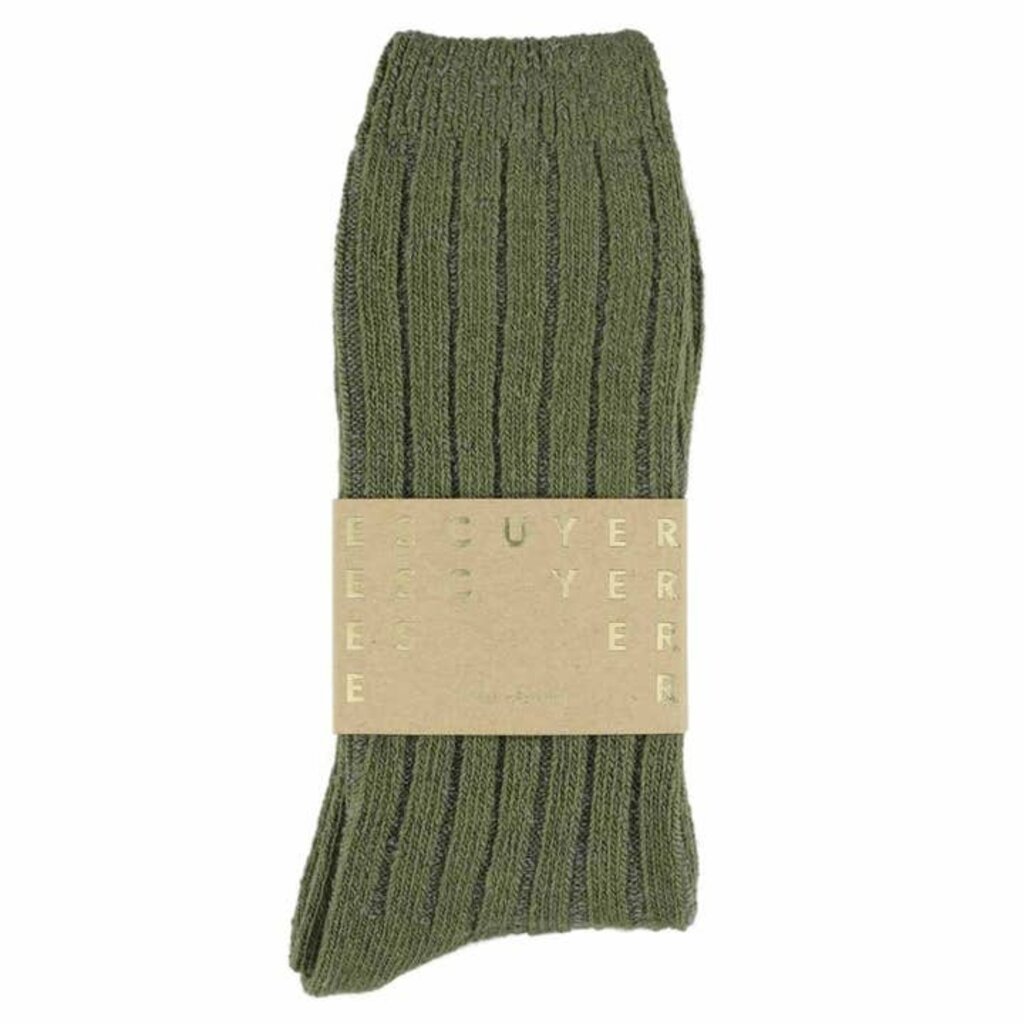 Unisex Cashmere Blend Solid Crew Socks