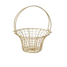 Gold Wire Easter Basket