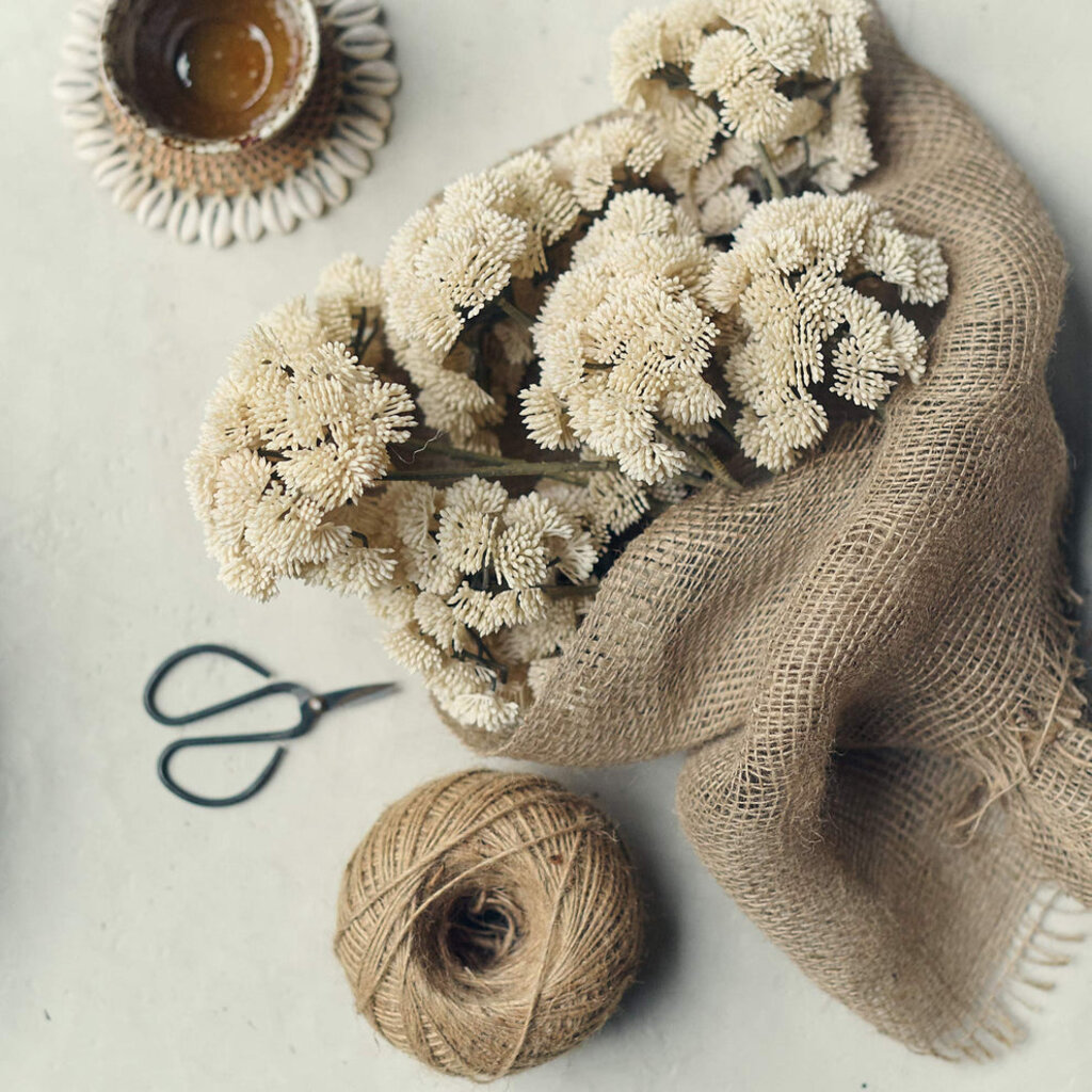 Artificial Sedum, Cream