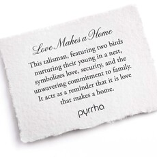 Pyrrha Pyrrha Love Makes a Home Silver Talisman Necklace