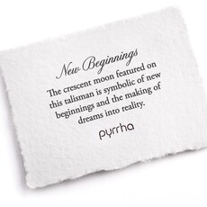 Pyrrha Pyrrha New Beginnings Silver Talisman Necklace