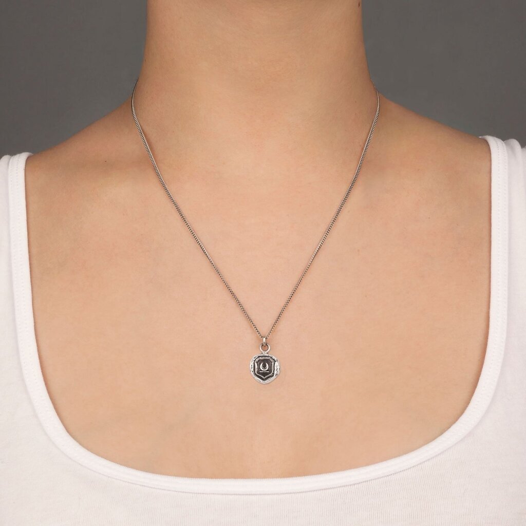 Pyrrha Pyrrha New Beginnings Silver Talisman Necklace