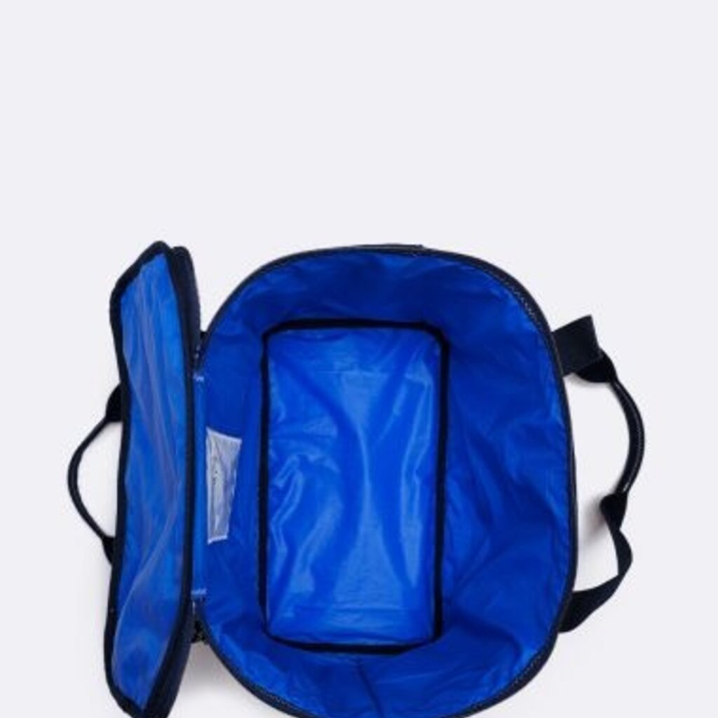 727 Sailbags Recycled Sail Soft Cooler Bag White/Navy