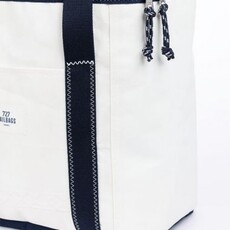 727 Sailbags Recycled Sail Soft Cooler Bag White/Navy