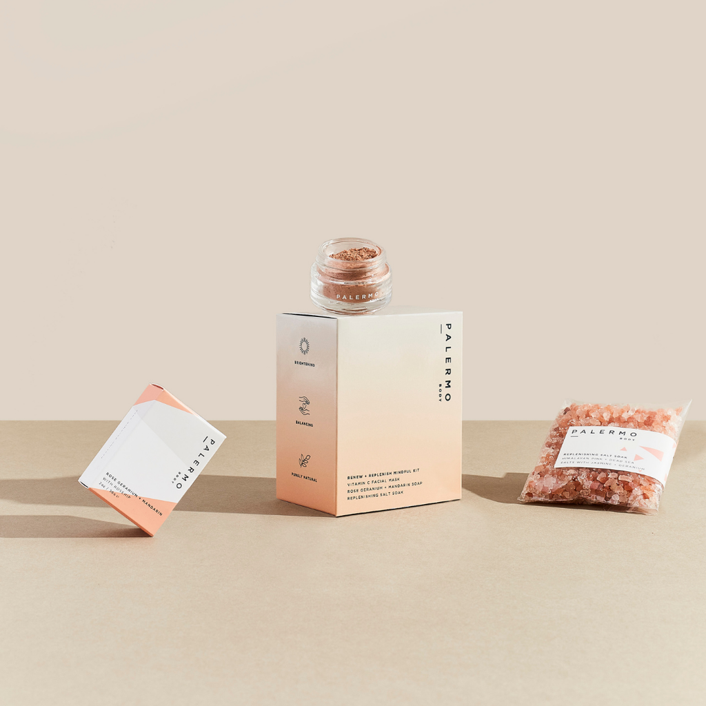 Palermo Body Renew + Replenish Mindful Kit Gift Set