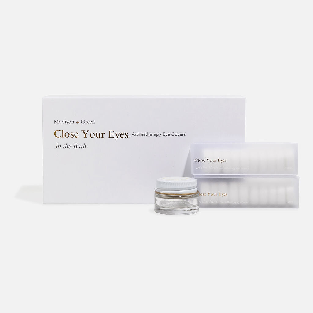 Madison + Green Close Your Eyes Aromatherapy Eye Covers