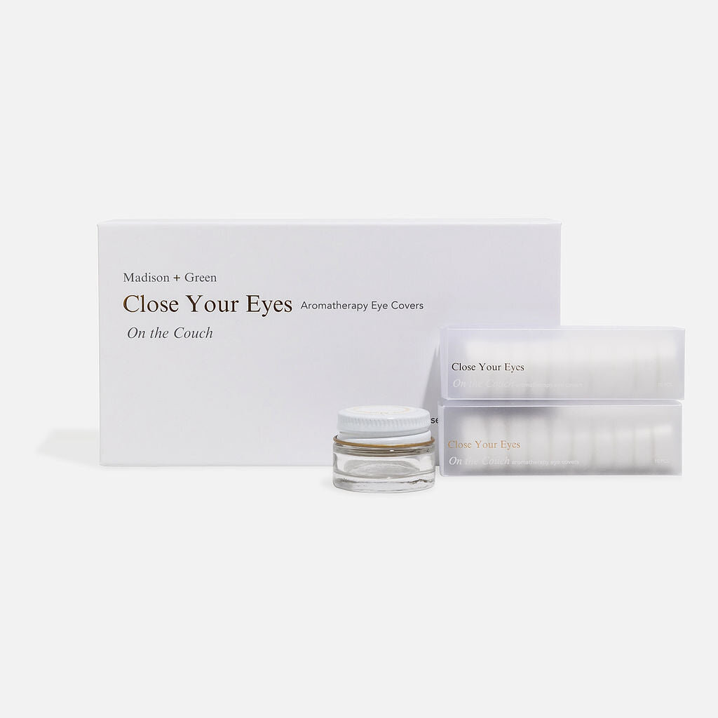 Madison + Green Close Your Eyes Aromatherapy Eye Covers