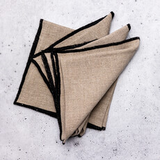 Stitched Edge Linen Napkin