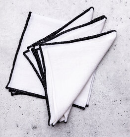 Stitched Edge Linen Napkin