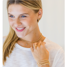 Waterproof Beaded Layering Necklace