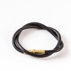 Flint Leather Bracelet