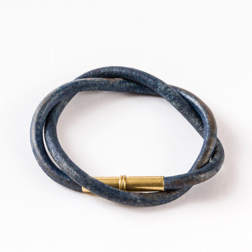Flint Leather Bracelet
