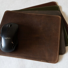 Handcrafted Leather Mouse Pad