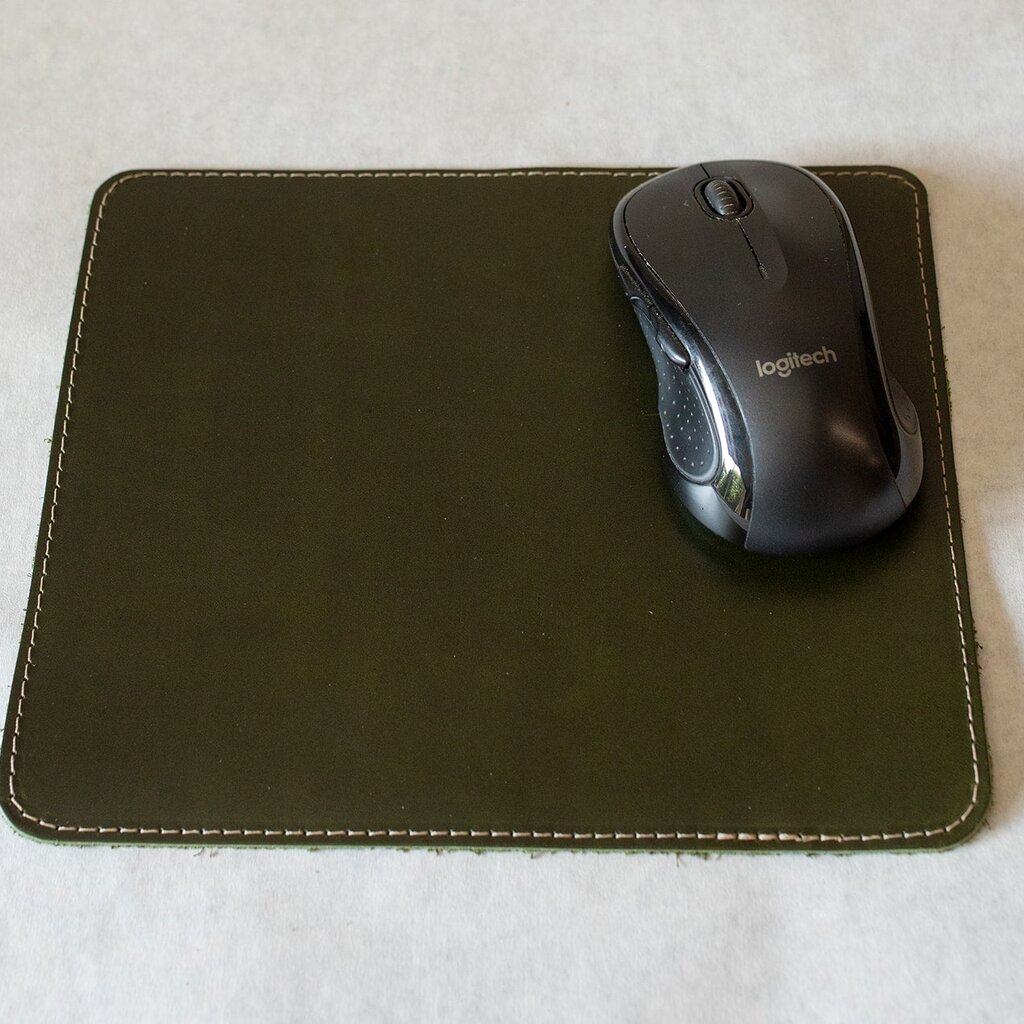 Handcrafted Leather Mouse Pad