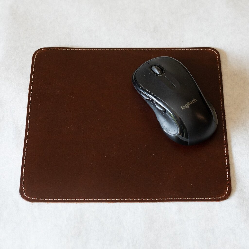 Handcrafted Leather Mouse Pad