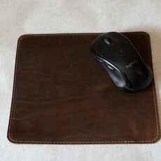Handcrafted Leather Mouse Pad