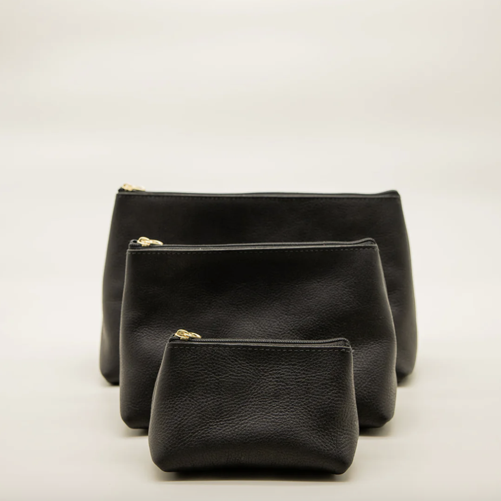 Handcrafted Leather Cosmetic Bag