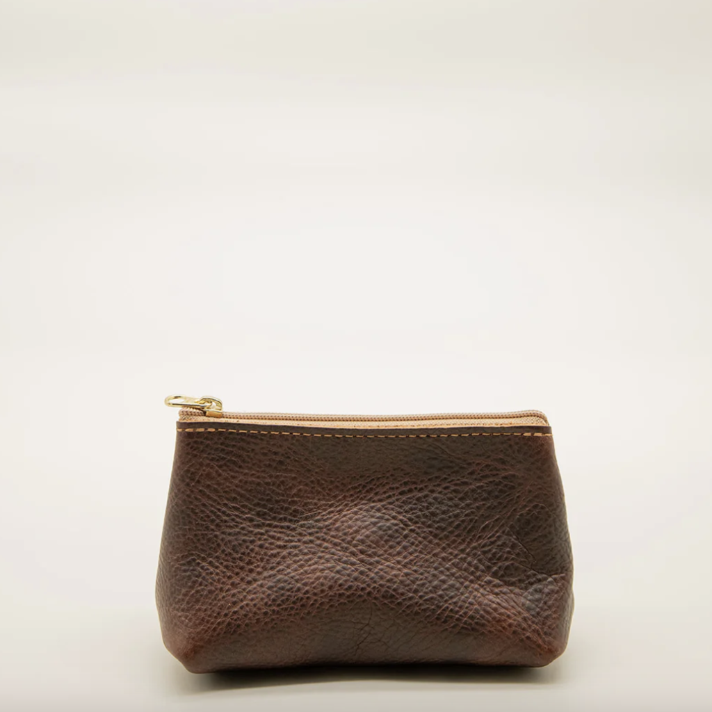 Handcrafted Leather Cosmetic Bag