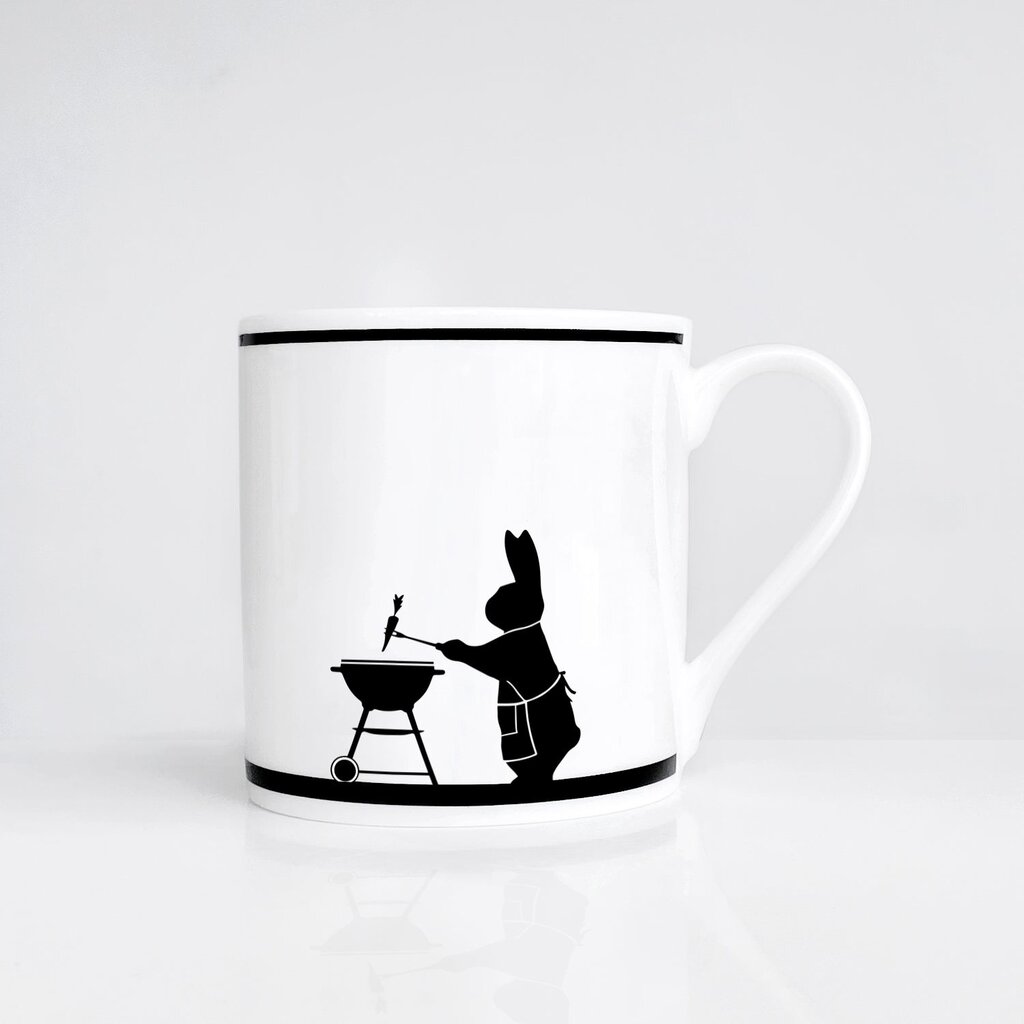 Barbecuing Rabbit Mug