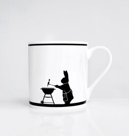 Barbecuing Rabbit Mug
