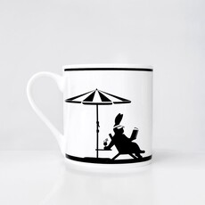 Barbecuing Rabbit Mug