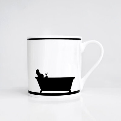 Bathtime Rabbit Mug