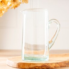 Moroccan Glass Pitcher