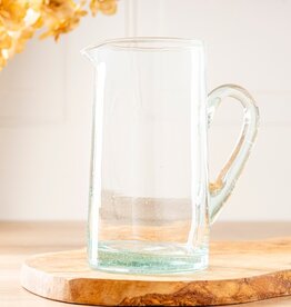 Moroccan Glass Pitcher