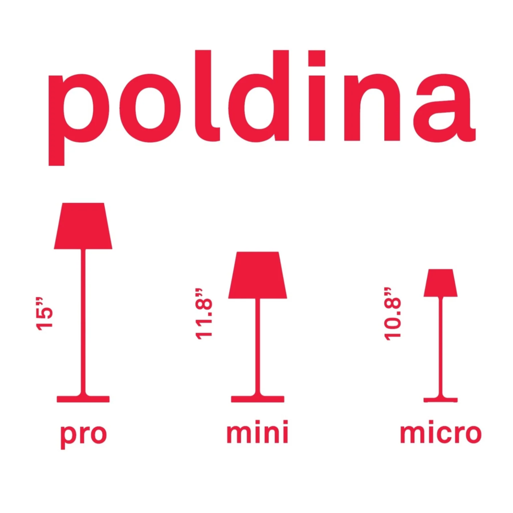 Zafferano Poldina Pro Mini Table Lamp