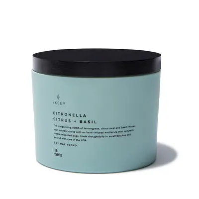 Aura 3-Wick Citronella Candle
