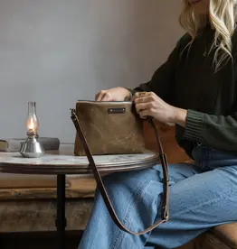 Red House Waxed Canvas Mini Crossbody