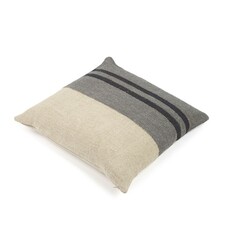 Libeco Libeco Black House Stripe 25" Pillow