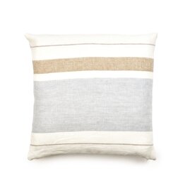 Libeco Oyster Stripe 20" Pillow