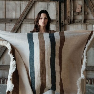 Libeco Belgian Linen Throw