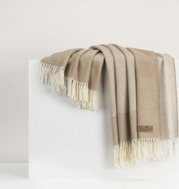 Border Herringbone Throw