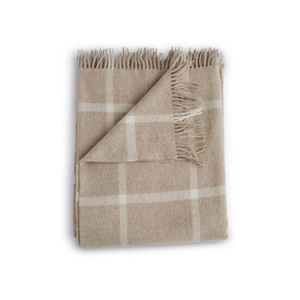 Evangeline Evangeline Patterned Merino Throw