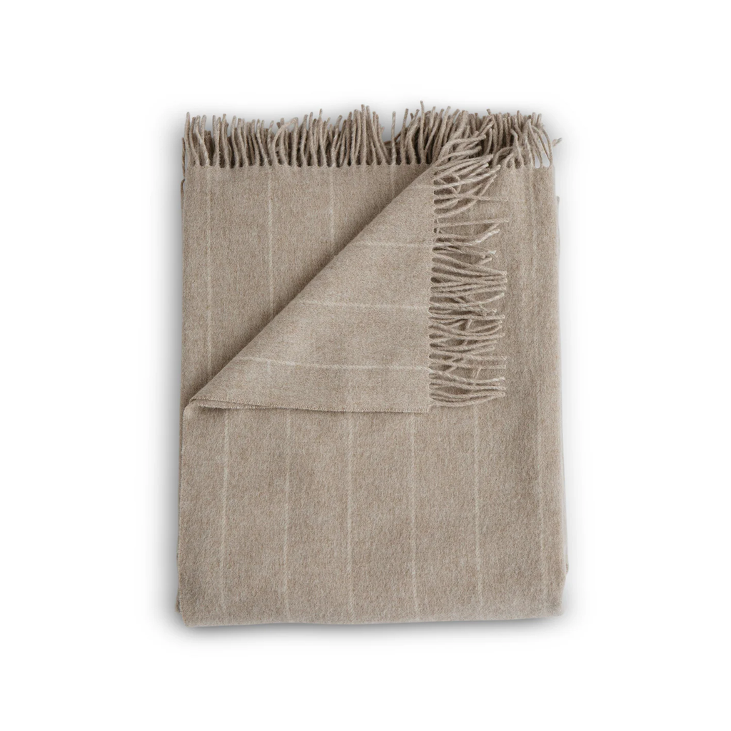 Evangeline Evangeline Patterned Merino Throw