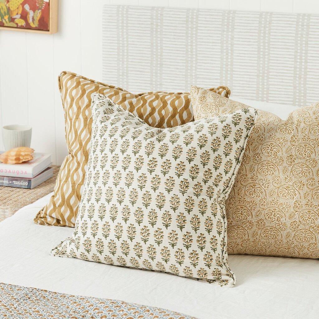 Alba Block Print Pillow 20"