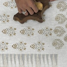 Izmir Block Print Pillow 20"