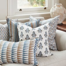 Izmir Block Print Pillow 20"