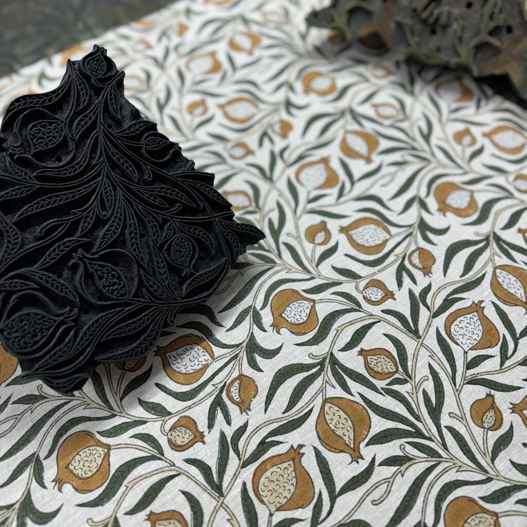 Athena Block Print Pillow 20"