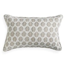 Aegean Block Print Lumbar Pillow