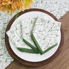 Sea Fern & Domino Napkin