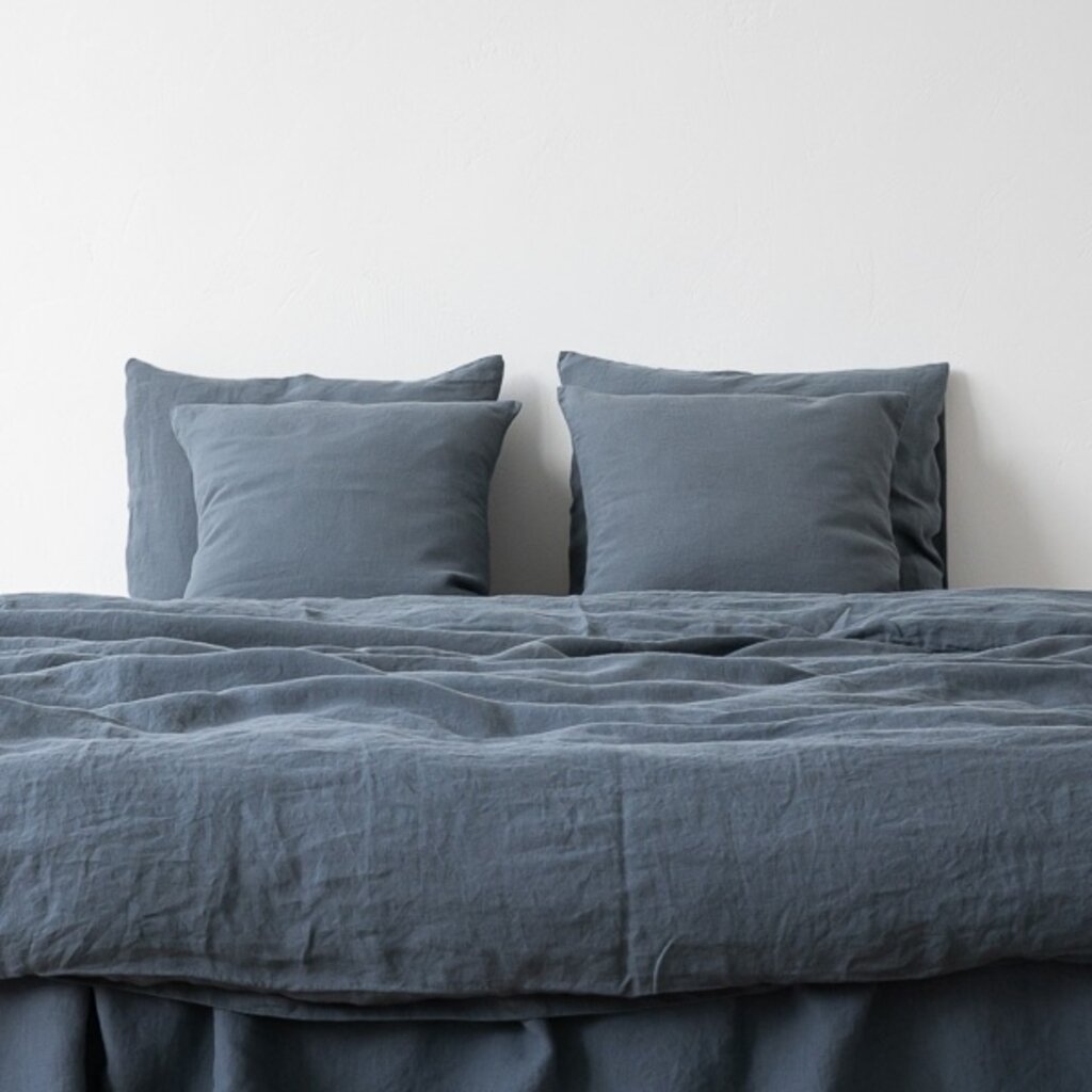 Stonewashed Linen Duvet Set