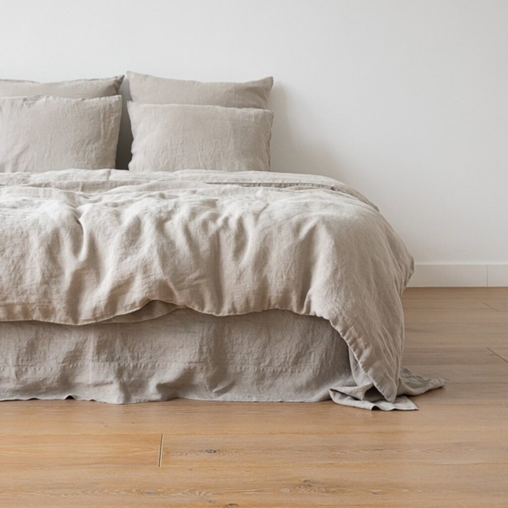 Stonewashed Linen Duvet Set