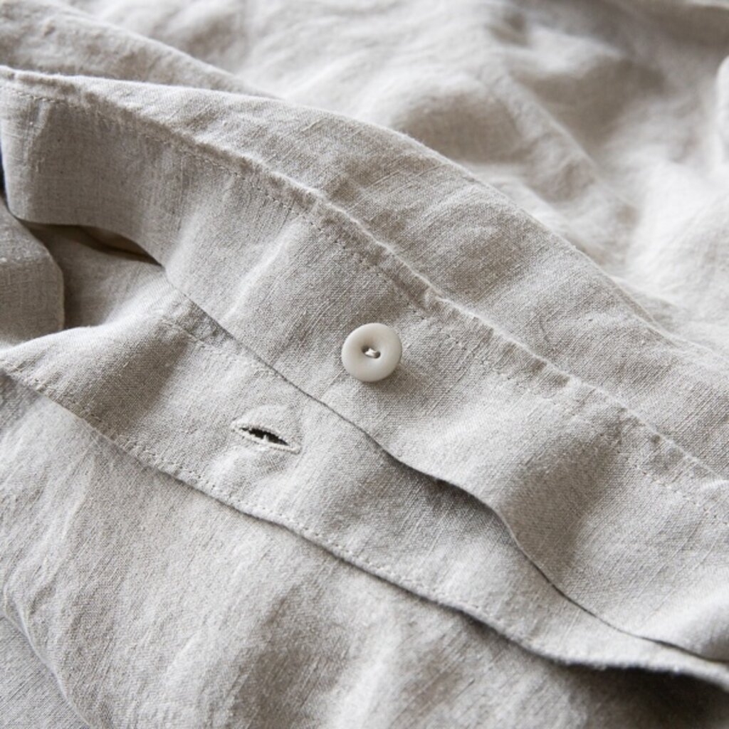 Stonewashed Linen Duvet Set